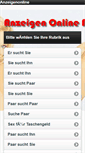 Mobile Screenshot of anzeigenonline.net